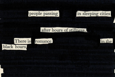 Blackout Poetry