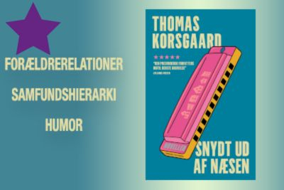 Forsiden af Korsgaards roman 'Snydt ud af næsen'
