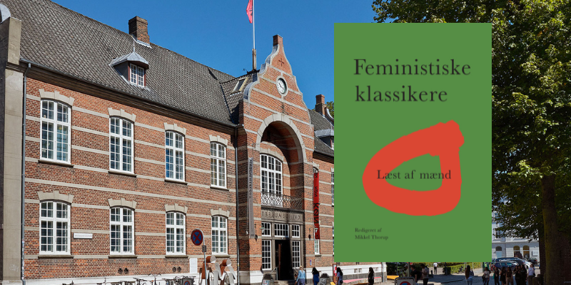 Foto af KØN og bogen Femnistiske klassikere læst af mænd
