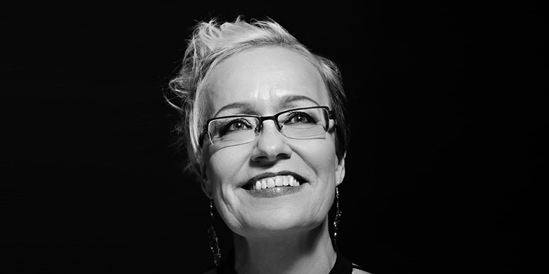 The Finnish author Johanna Sinisalo