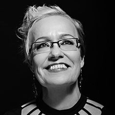Den finske forfatter Johanna Sinisalo